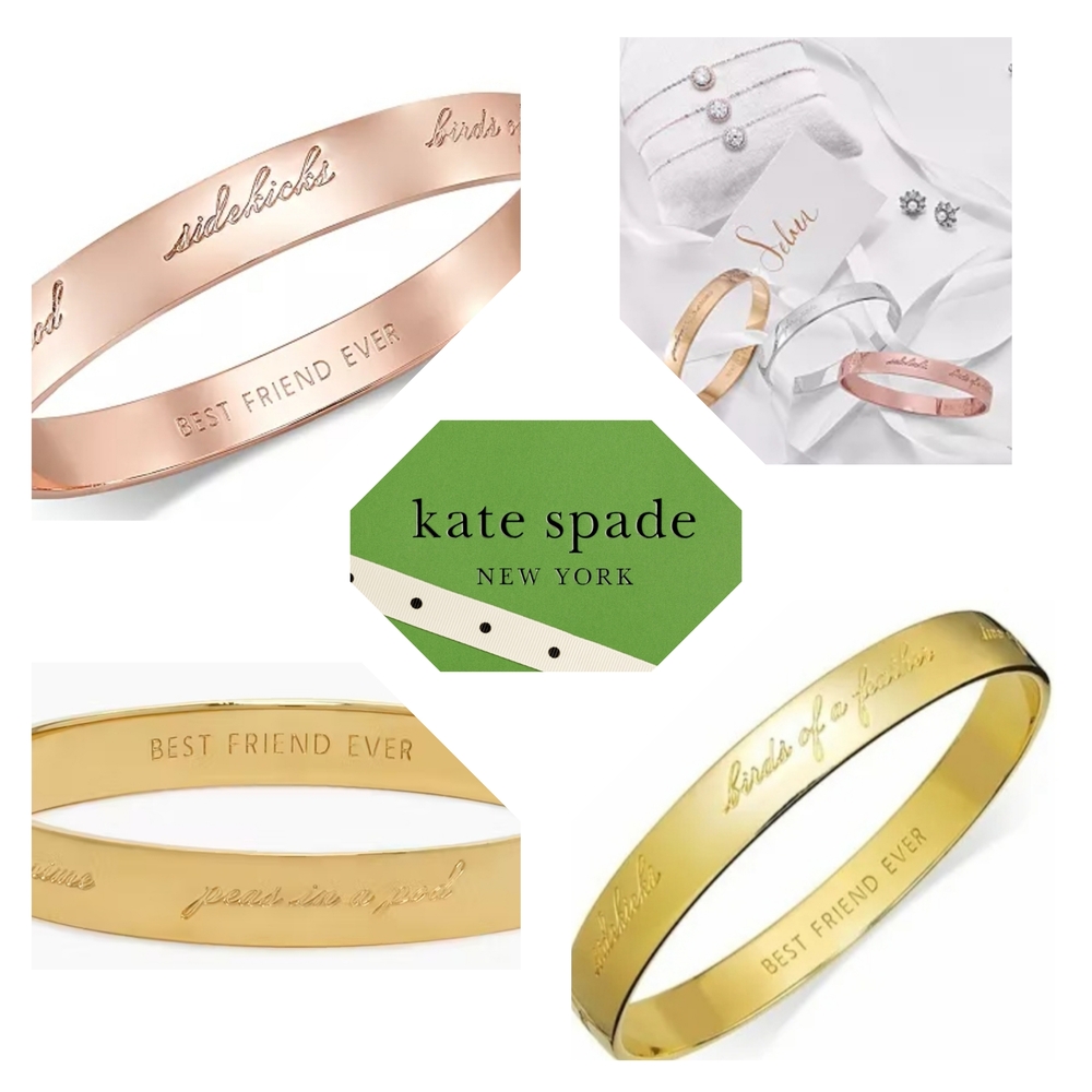 2 Kate Spade Best Friend Ever Idolism Bangles (PRICE IS FOR 1)